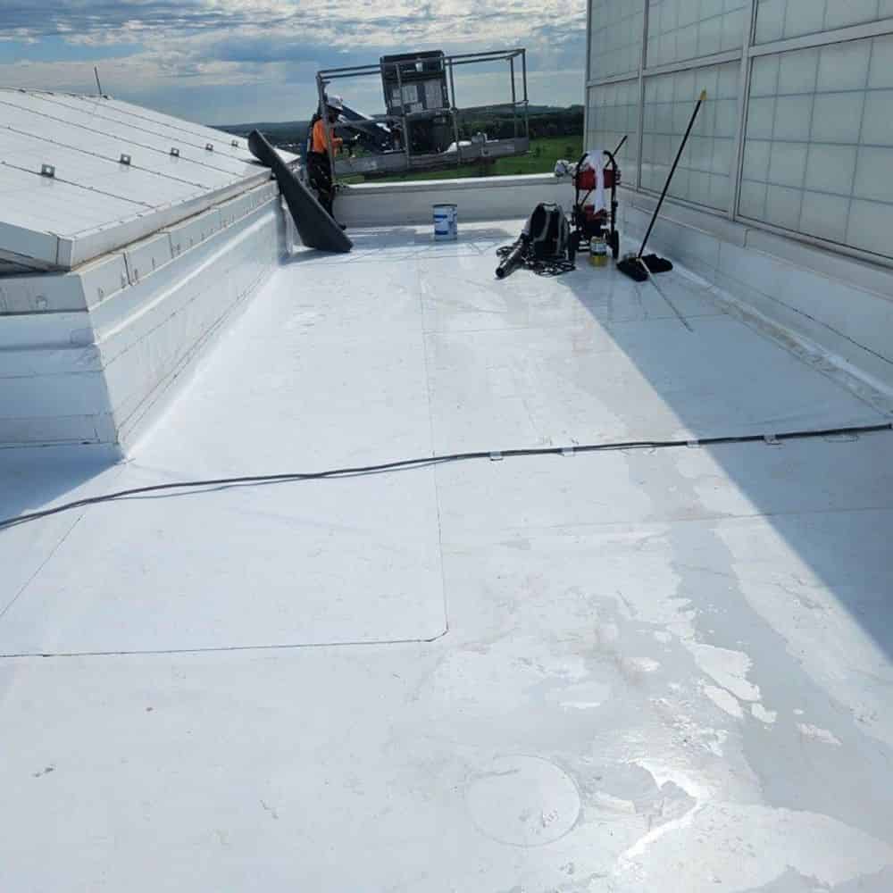 Flat Roof Installation image